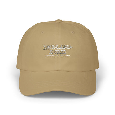 Discipleship Is Free Dad Hat