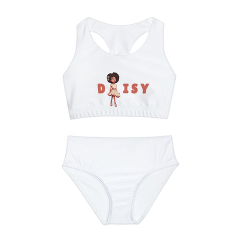 Daisy Two Piece Swimsuit (AOP)